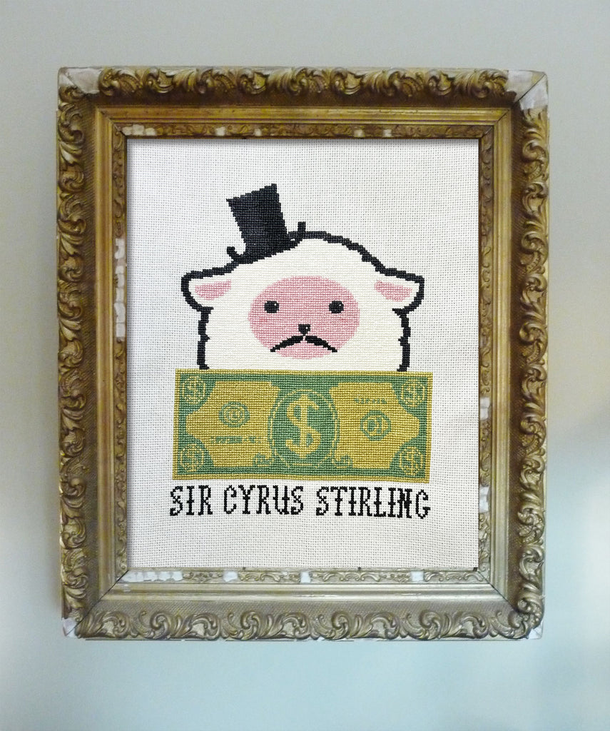 Sir Cyrus Stirling Cross Stitch Kit