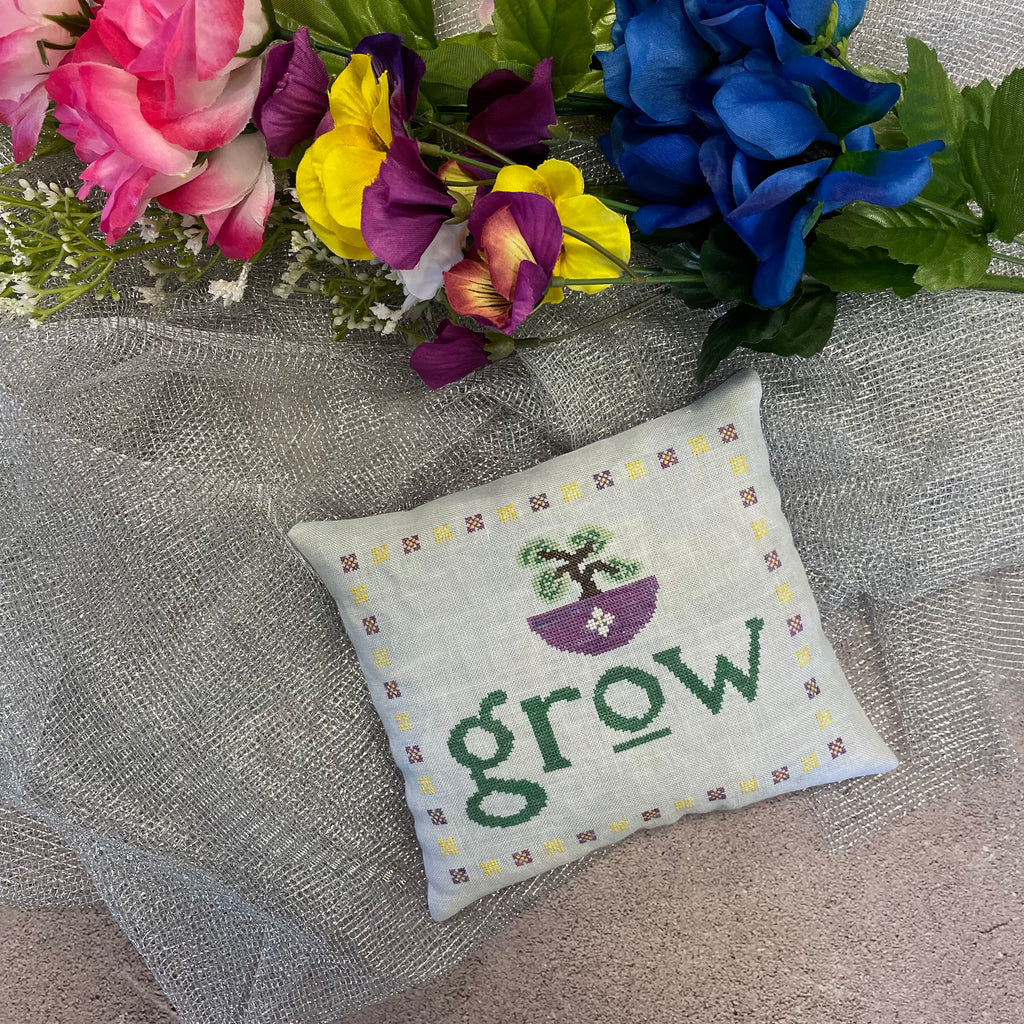 Grow (Word Play Series) Cross Stitch Kit