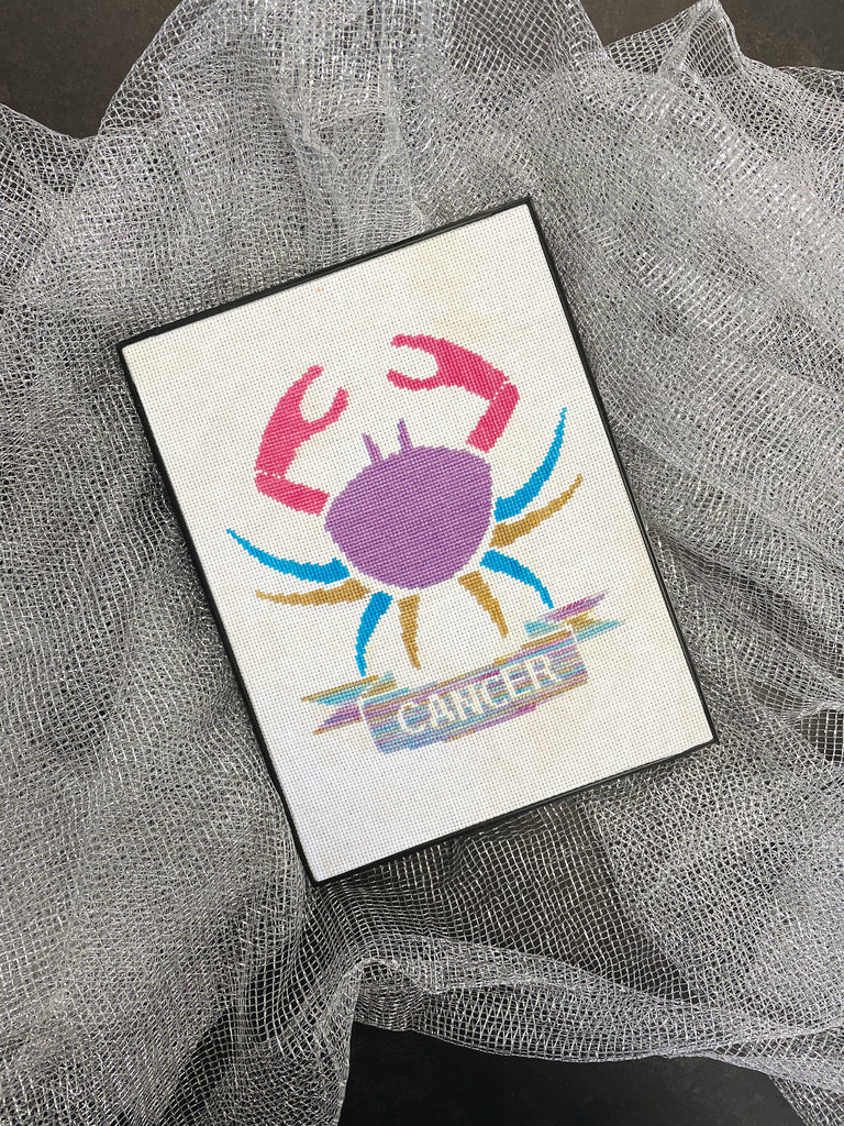 Cancer Cross Stitch Pattern (Zodiac Series)