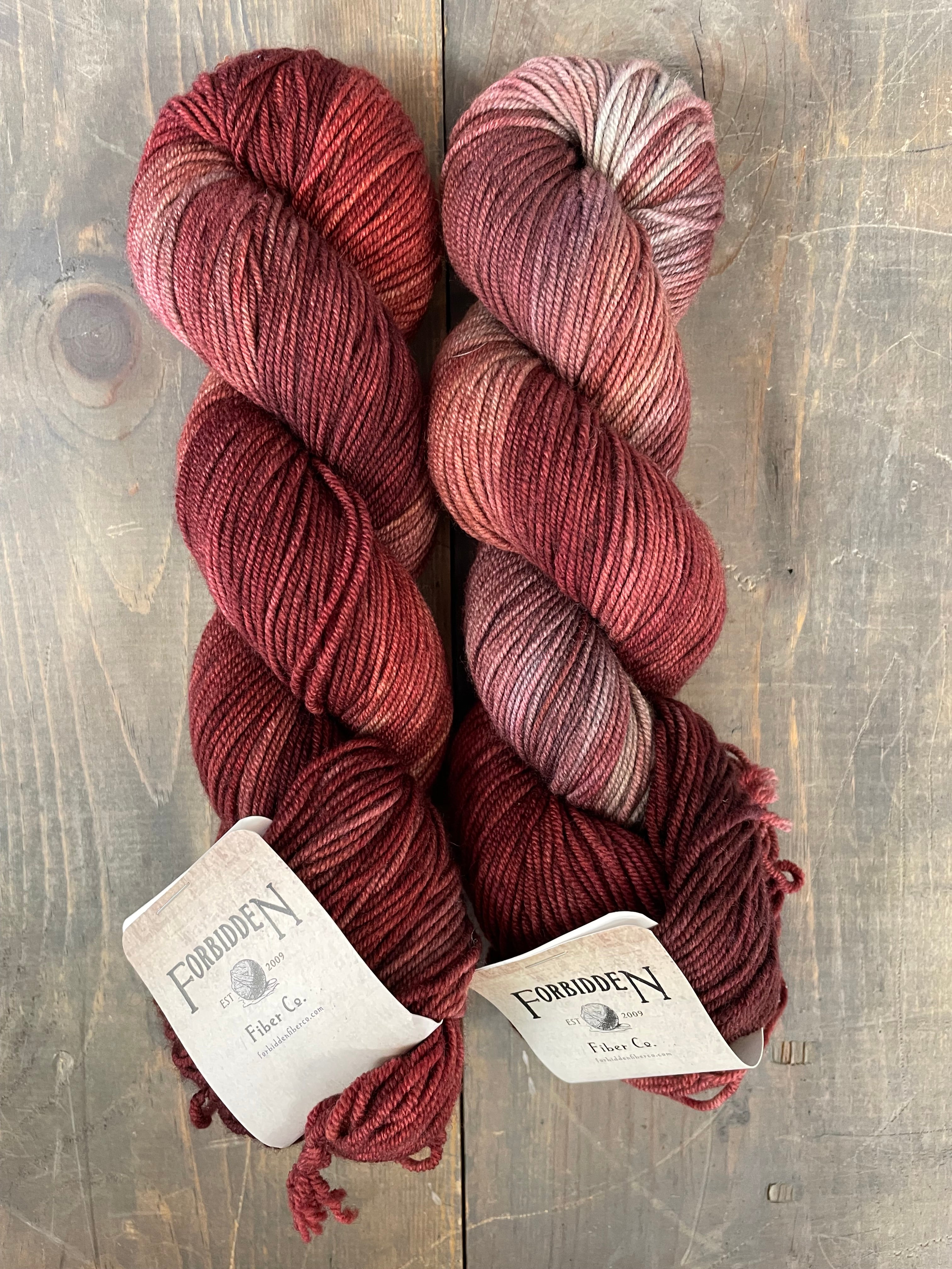 Gluttony Worsted Clearance Sale – Forbidden Fiber Co