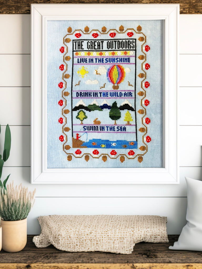 Great Outdoors Cross Stitch Pattern