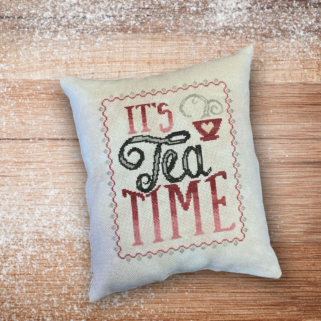 Tea Time Cross Stitch Pattern