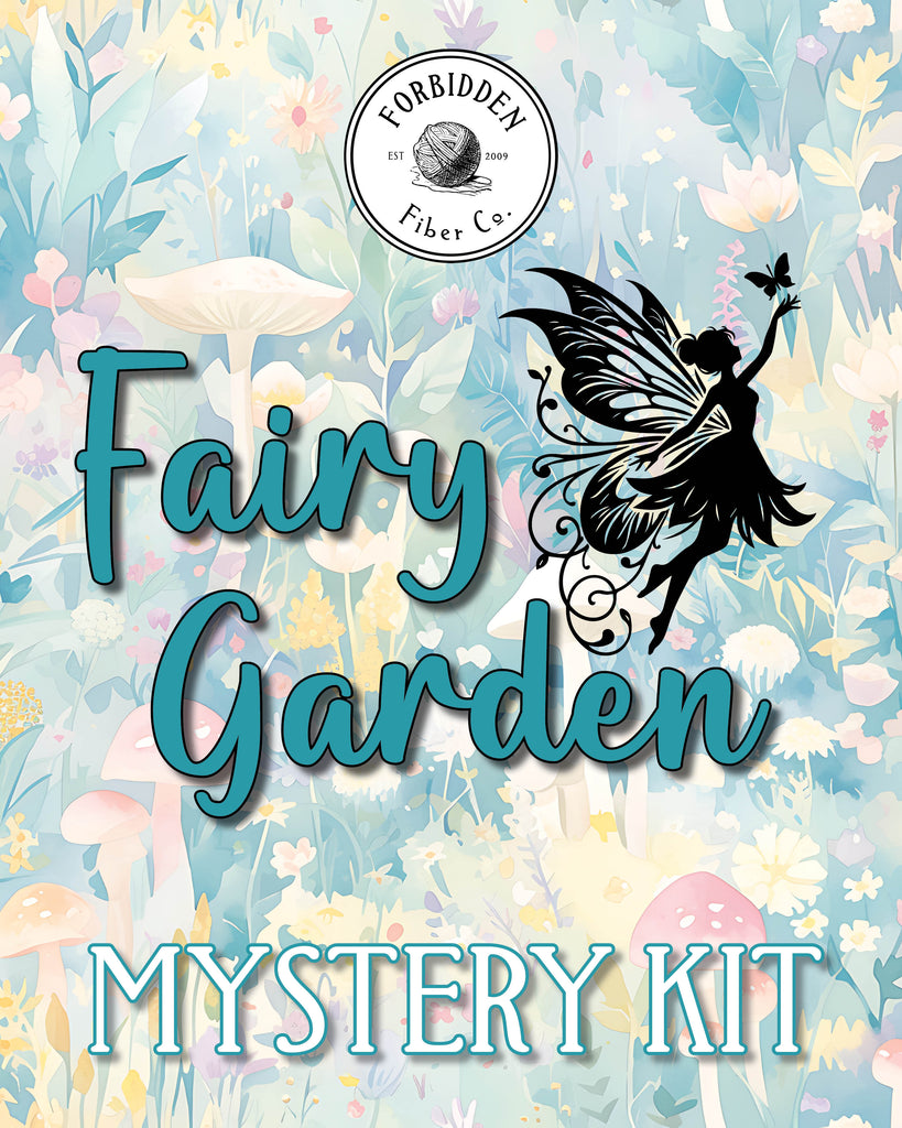 Fairy Garden Mystery CROSS STITCH Kit (Ships 6/27)