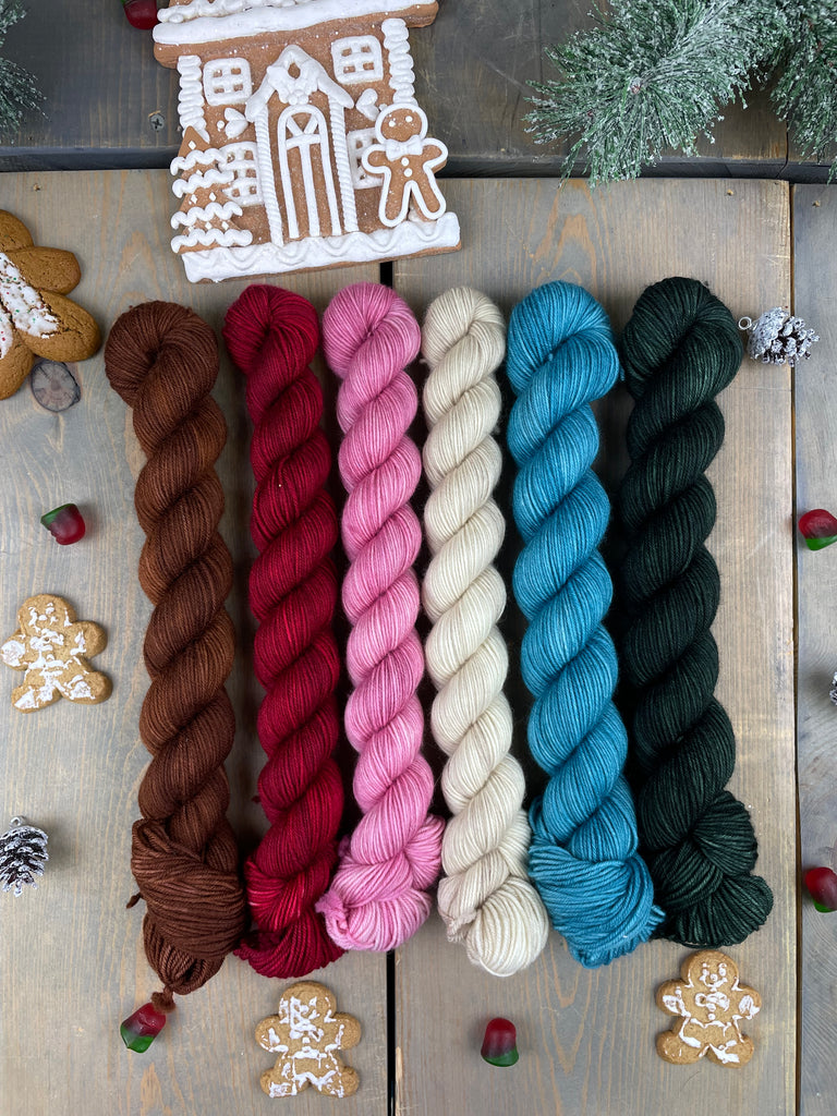 Gingerbread Cottage Mini Skein Set