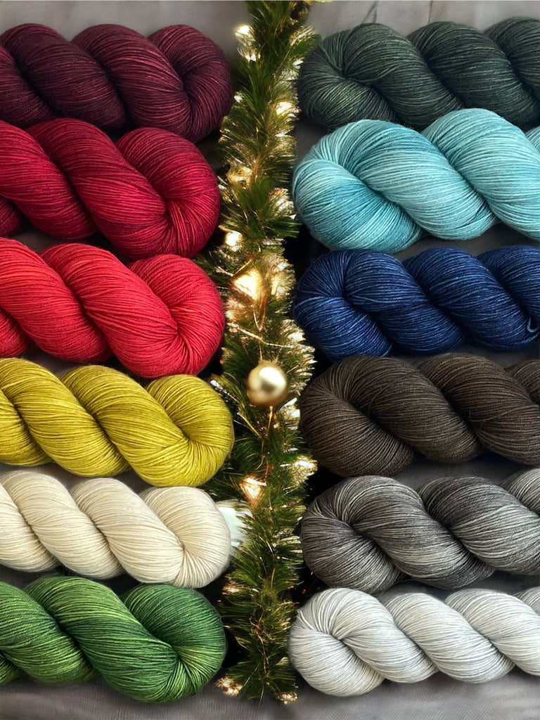 Christmas Holiday Palette Mini Skein Sets