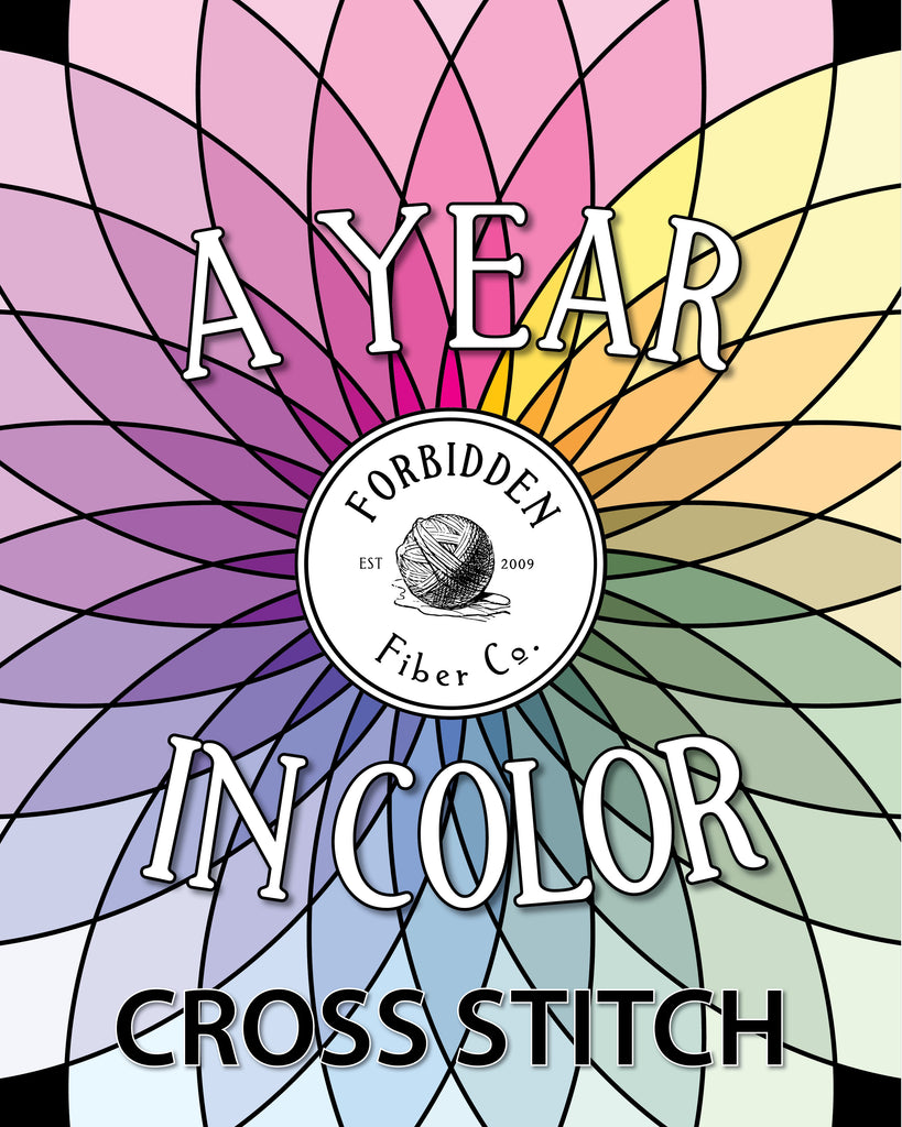 A Year in Color: A 12-month Cross Stitch Club