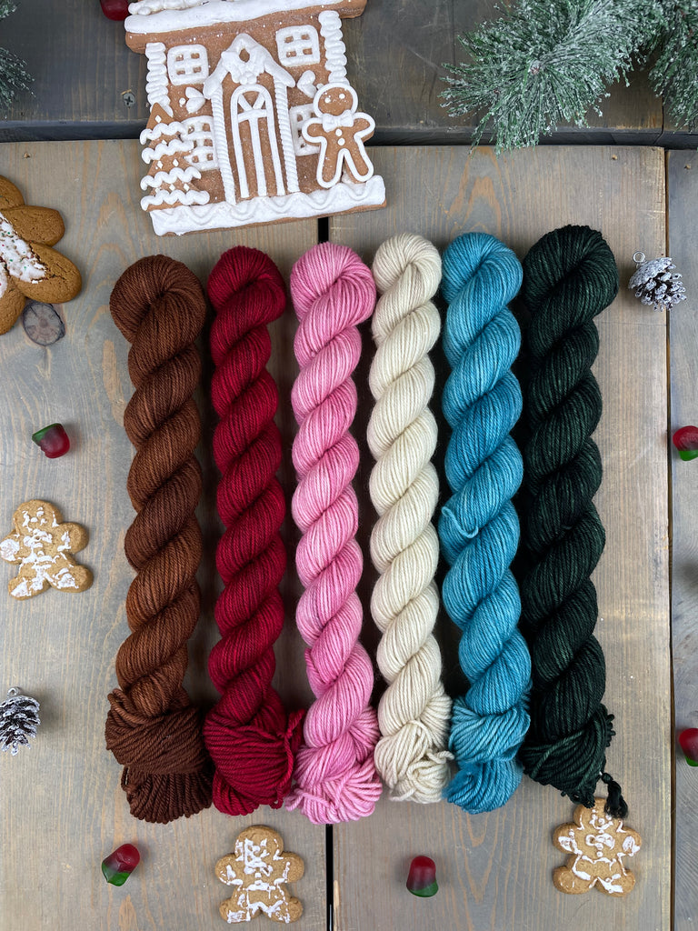 Gingerbread Cottage Mini Skein Set