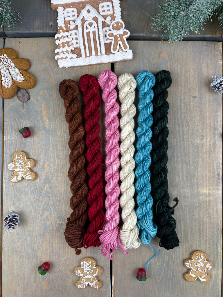 Gingerbread Cottage Mini Skein Set