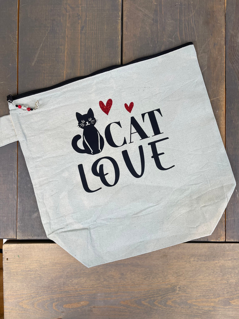 Cat Obsessed Project Bag