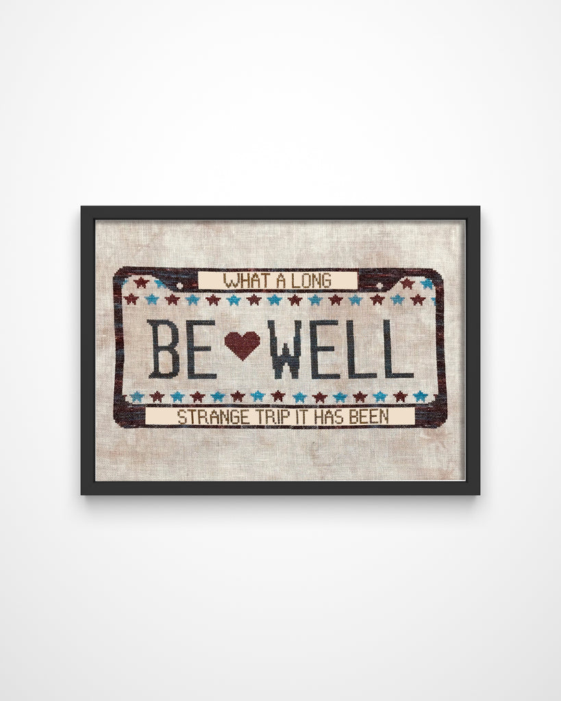 Be Well Cross Stitch Kit (PRE-ORDER)