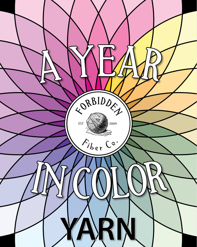 A Year in Color: A 12-month Yarn Club