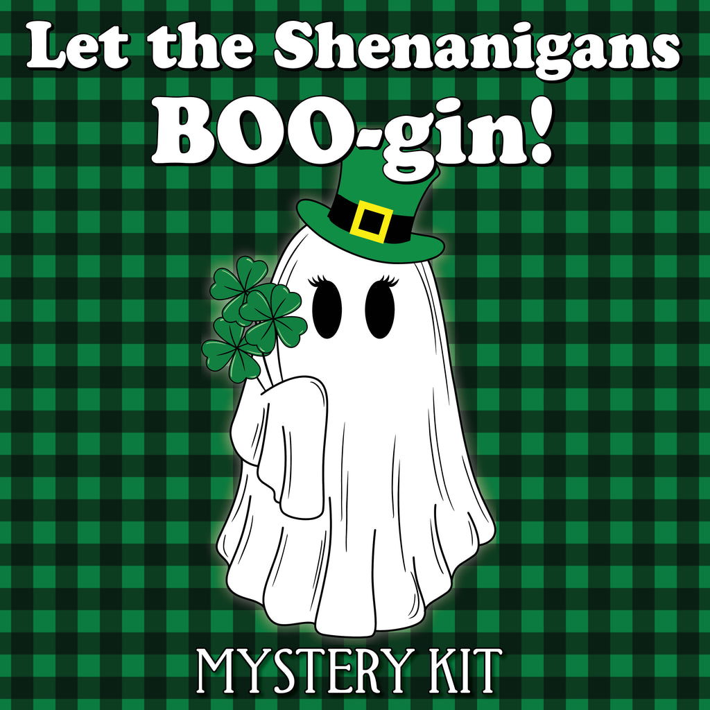 Let the Shenanigans Boo-gin Mystery Cross Stitch Kit (PRE-ORDER)