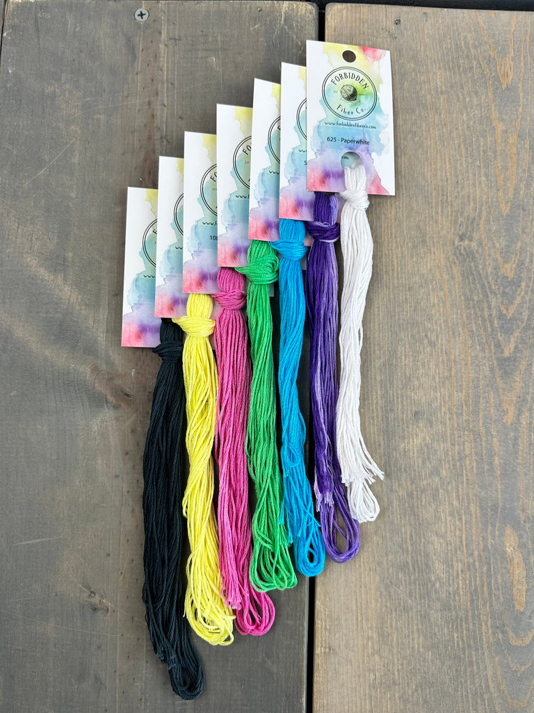 Talk to the Hand Cross Stitch Thread Pack