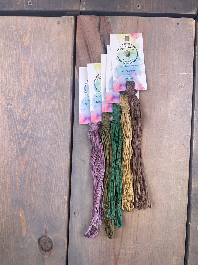 Spring Forest Scrapbook Part 2 by The Blue Flower Thread Pack