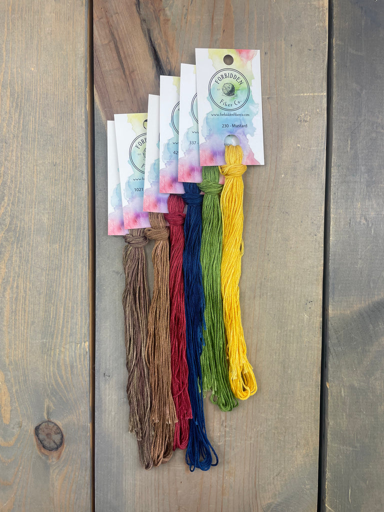 July European Goldfinch by Lindy Stitches Thread Pack