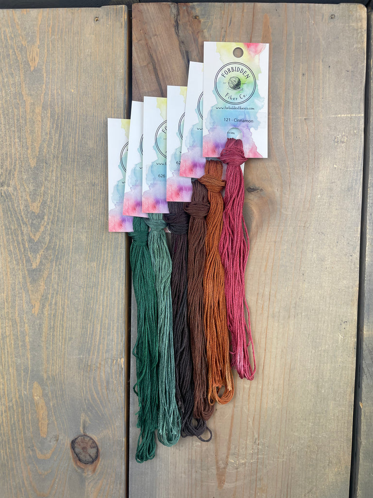 September Rainbow-Bearded Thornbill by Lindy Stitches Thread Pack