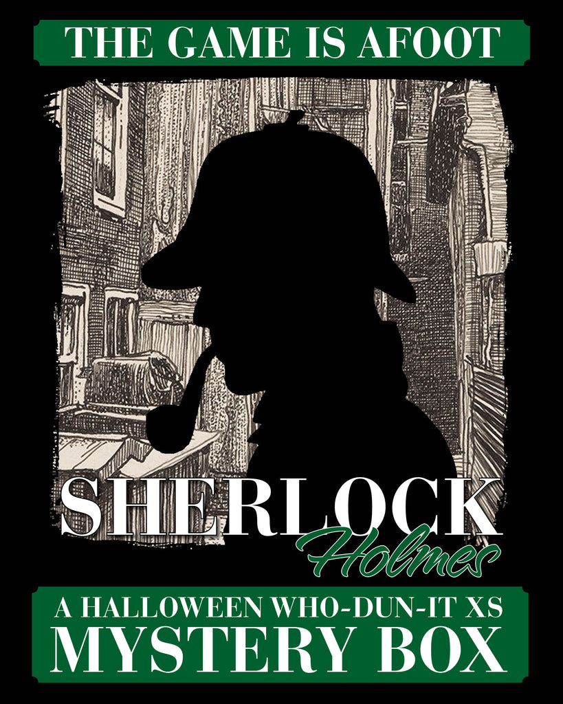 Sherlock Holmes: A Halloween Who Dun It Mystery CROSS STITCH Box