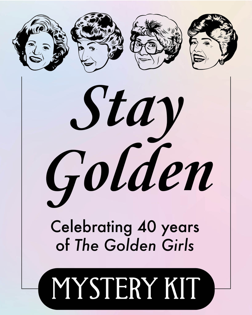 Stay Golden Mystery CROSS STITCH Kit (Ships 6/13)
