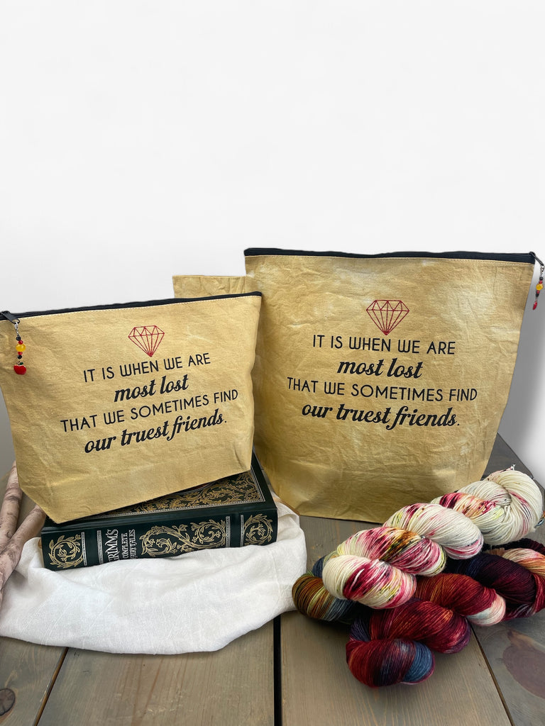 Truest Friends Project Bag