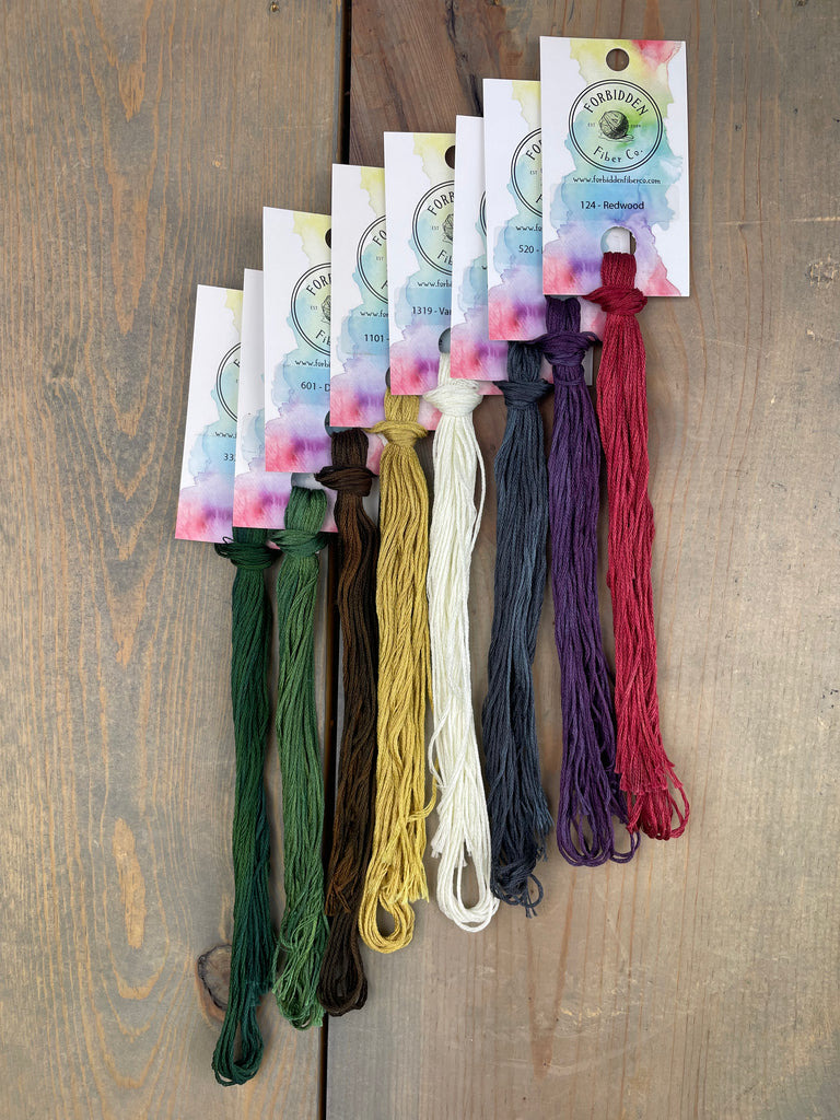 Wild Places Cross Stitch Thread Pack