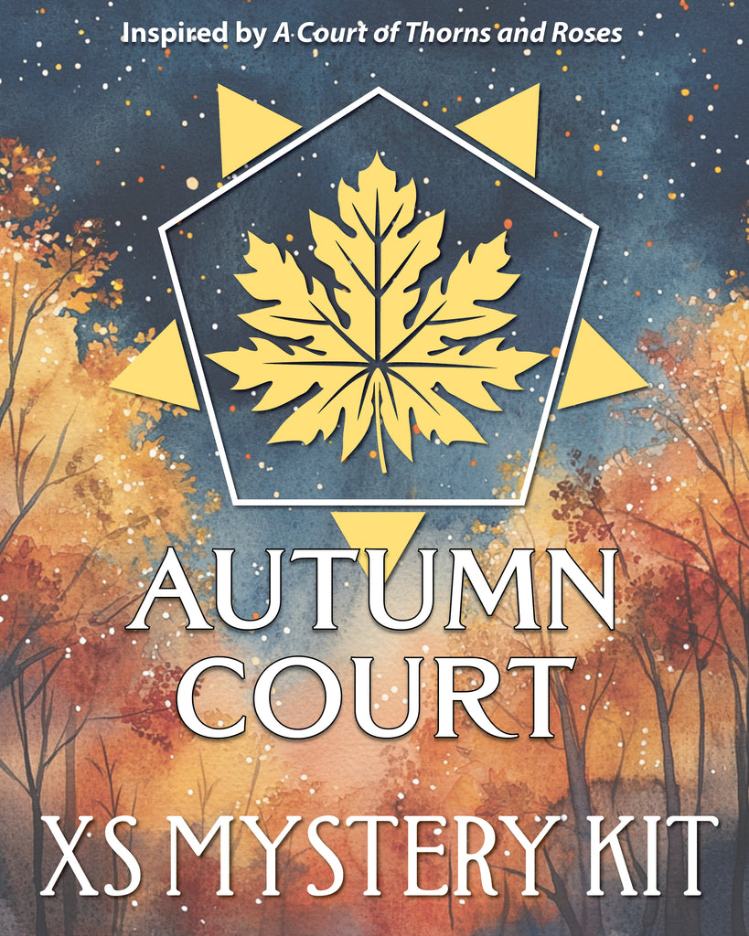 Autumn Court Mystery CROSS STITCH Kit (Ships 9/12)