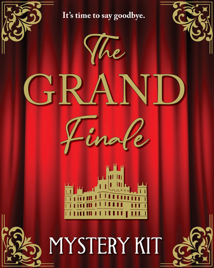 The Grand Finale Mystery CROSS STITCH Kit