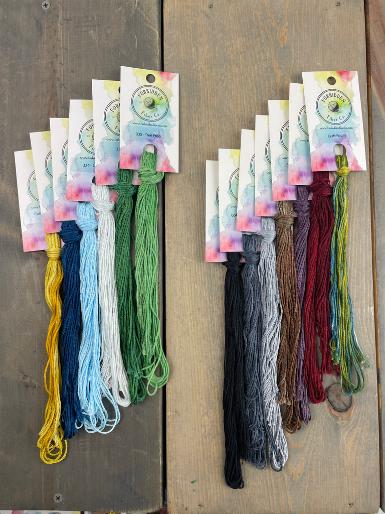 Boddy Manor Cross Stitch Thread Pack