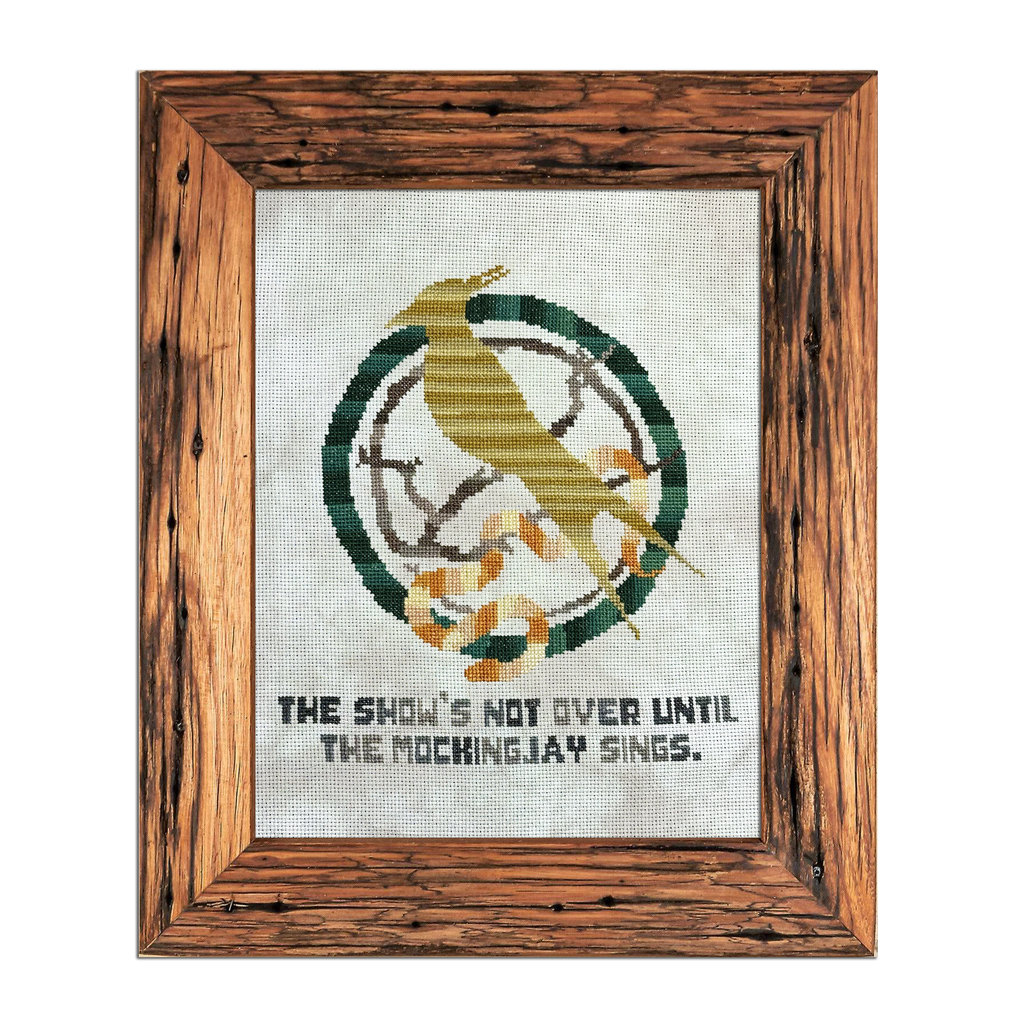 Mockingjay Cross Stitch Pattern