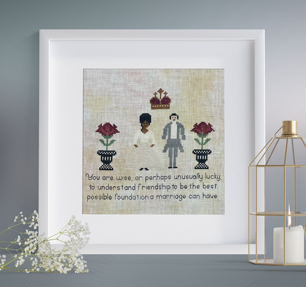 Queen Charlotte Cross Stitch Kit