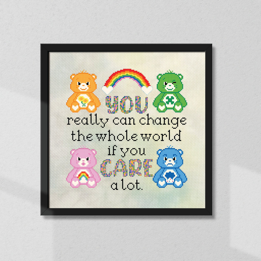 Care-A-Lot Cross Stitch Pattern