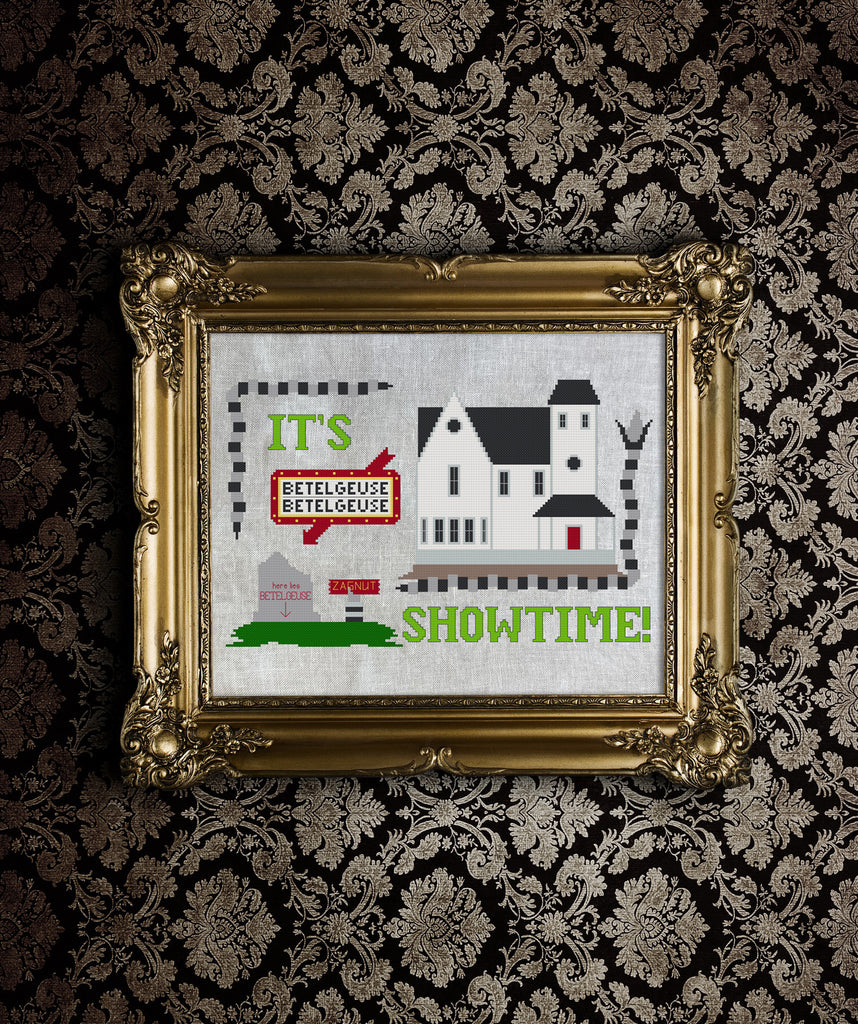 It's Showtime Cross Stitch Pattern