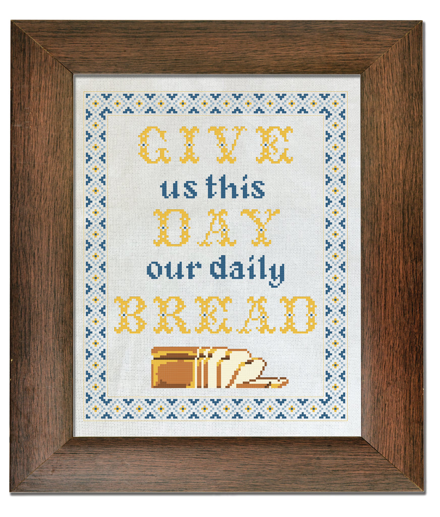 Daily Bread Cross Stitch Kit