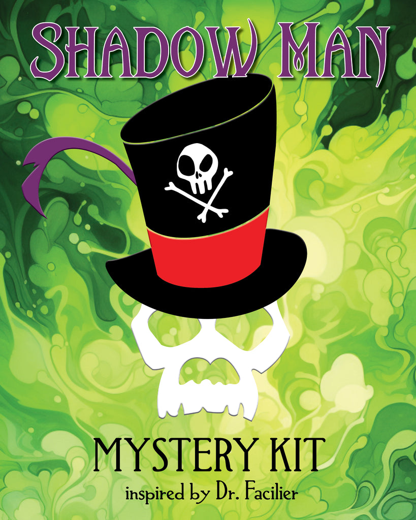 Shadow Man Mystery Cross Stitch Kit