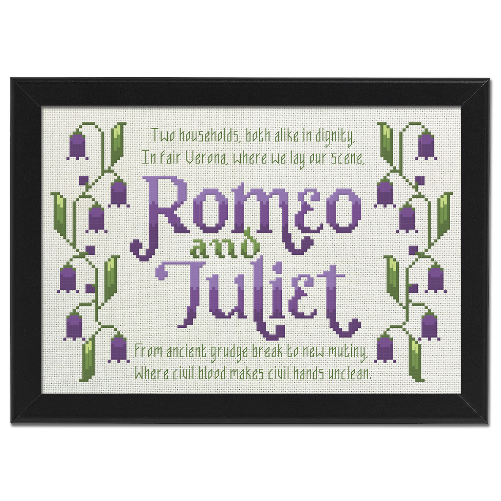 Romeo and Juliet Cross Stitch Pattern