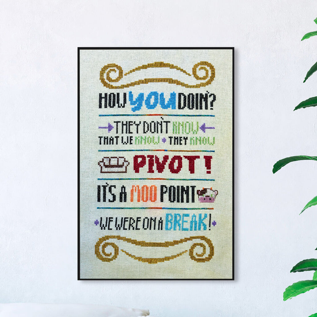 Witty Banter Cross Stitch Pattern