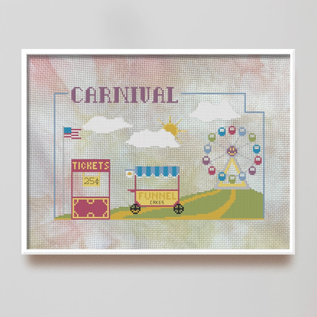 Carnival Cross Stitch Pattern