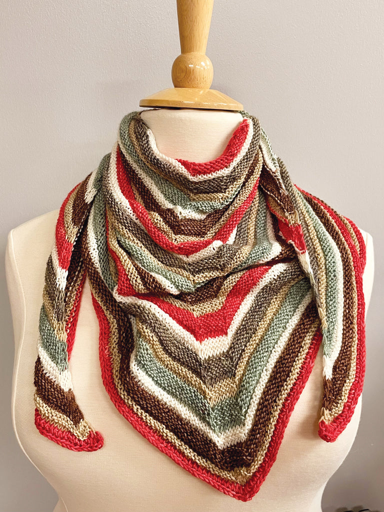 Painted Cup Shawl