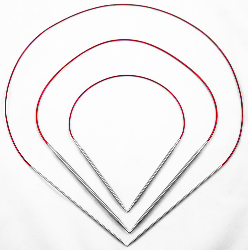 ChiaoGoo Red Lace - Premium Stainless Steel Circular Needles