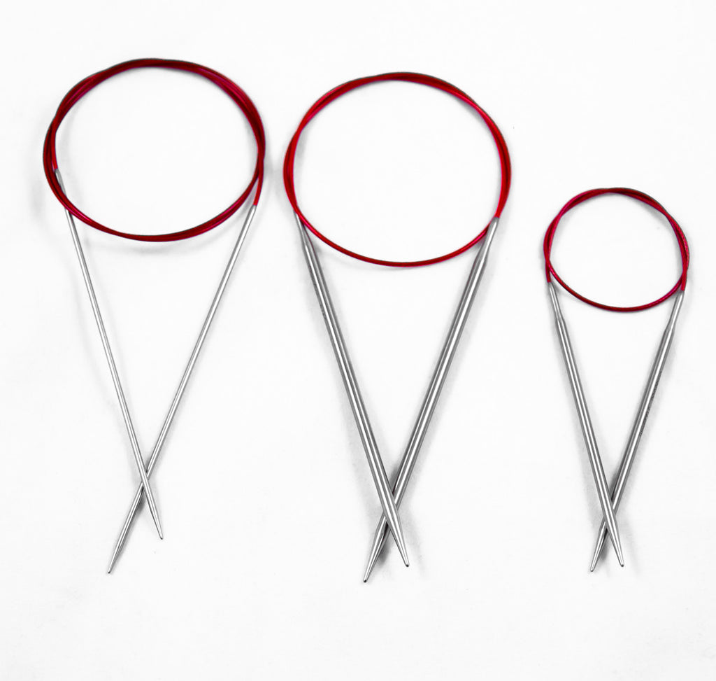 ChiaoGoo Red Lace - Premium Stainless Steel Circular Needles