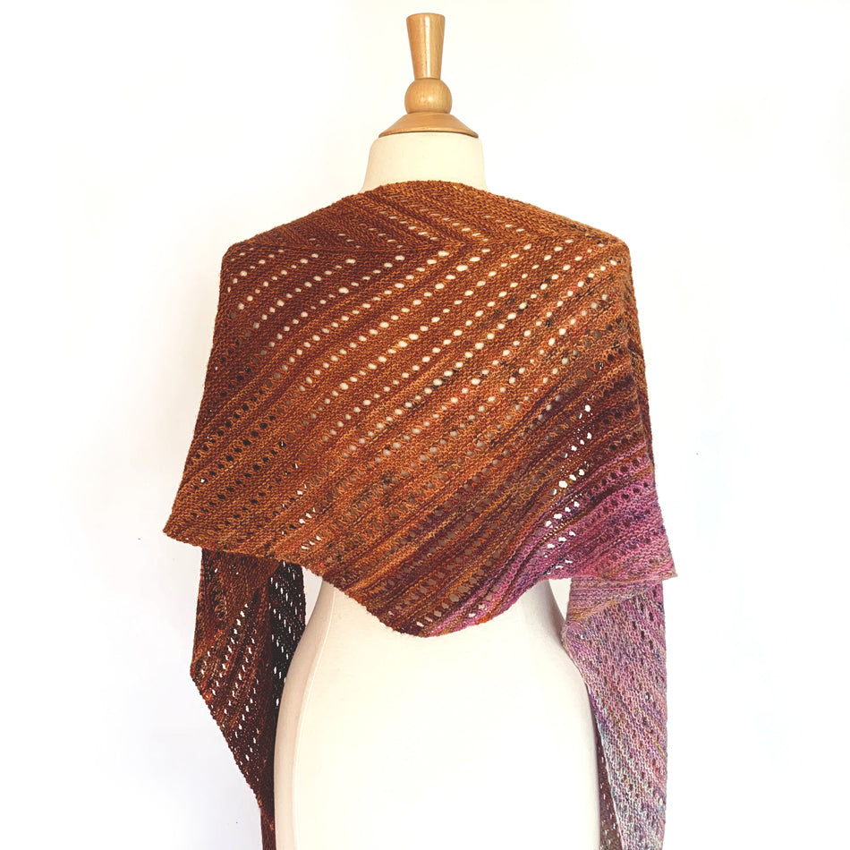 Venation Shawl By Ambah O'Brien
