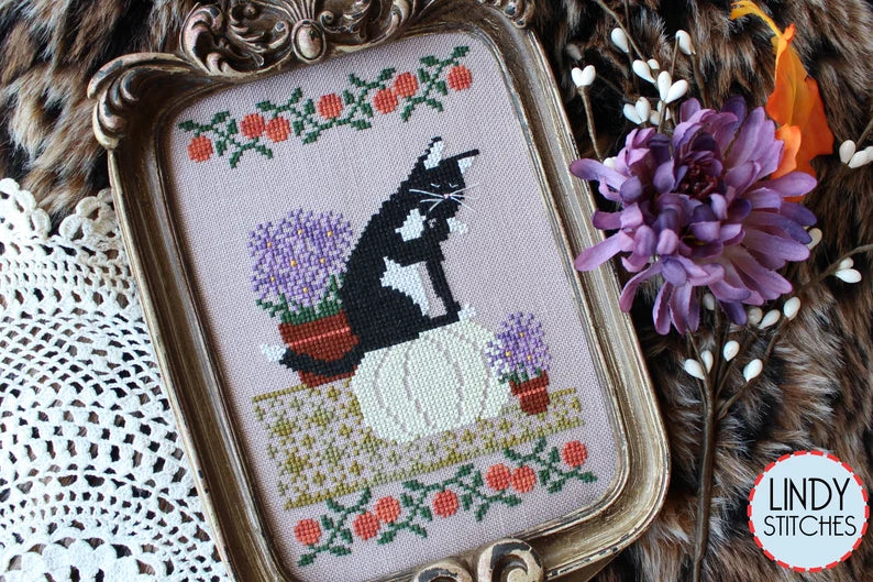 Bathing In The Asters by Lindy Stitches