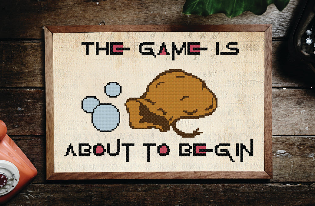 The Game Cross Stitch Pattern