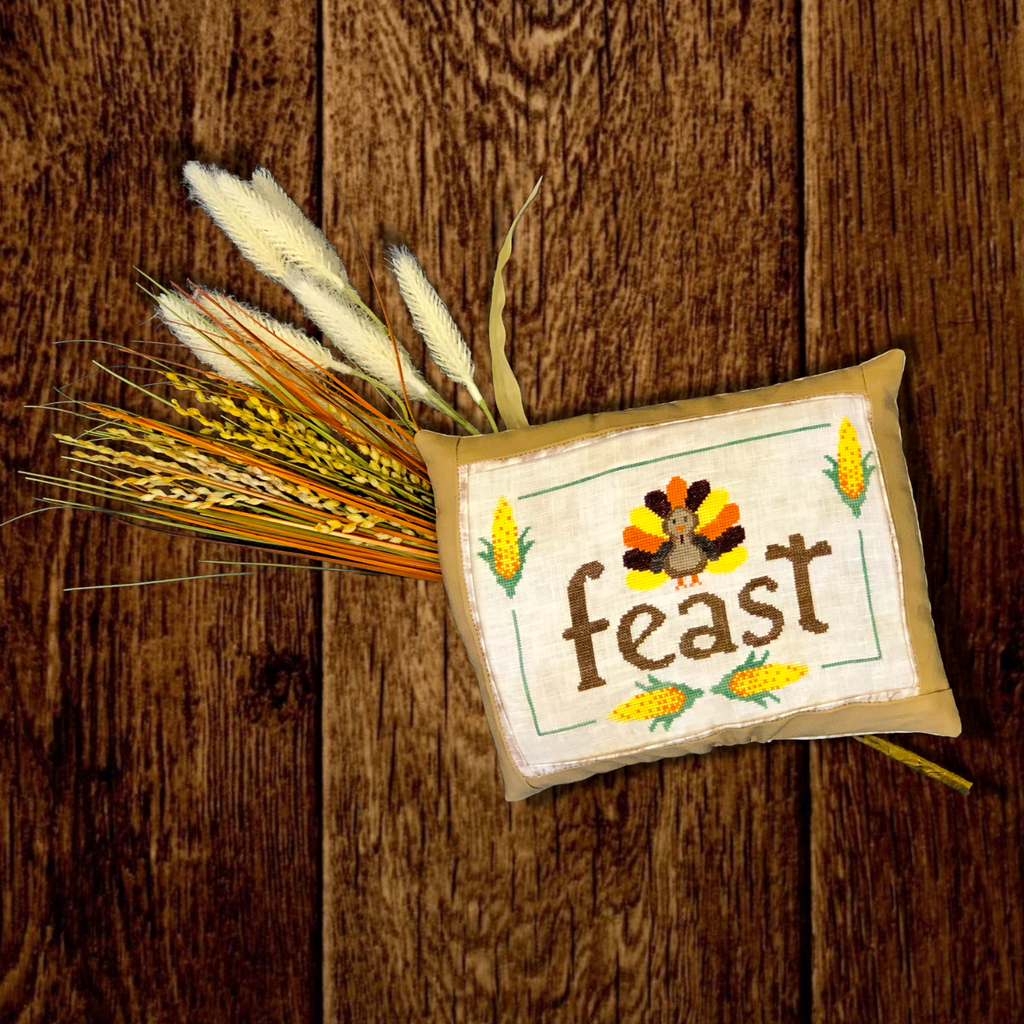 Feast Cross Stitch Pattern (Word Play Series)