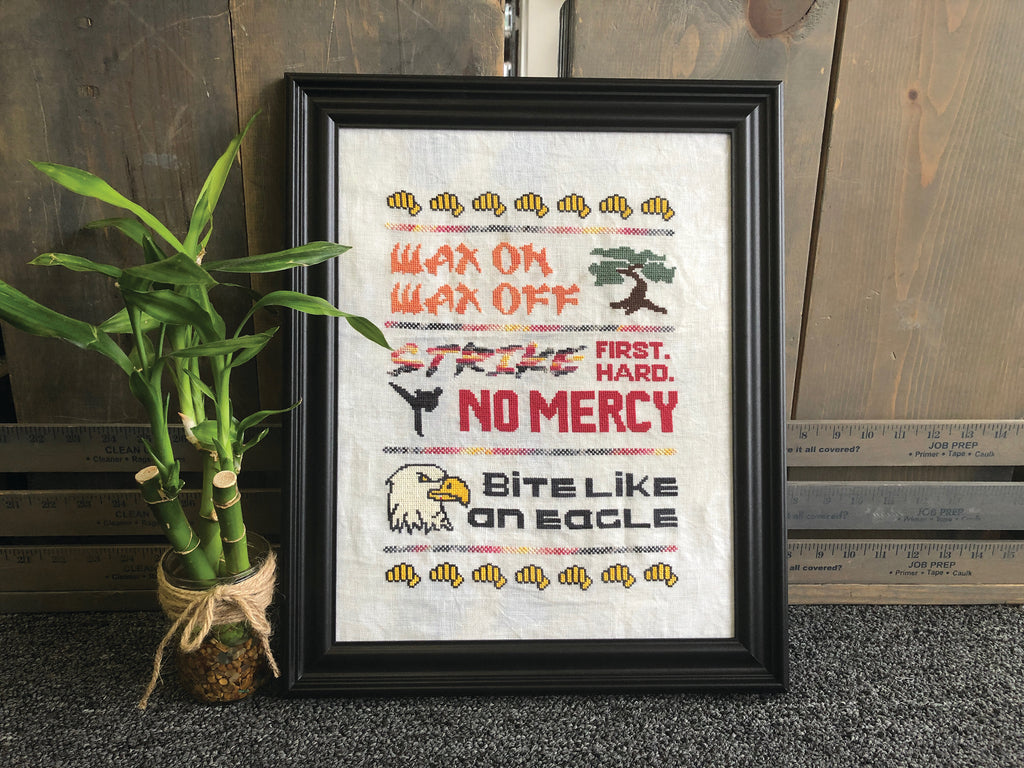 All Valley Karate Cross Stitch Pattern