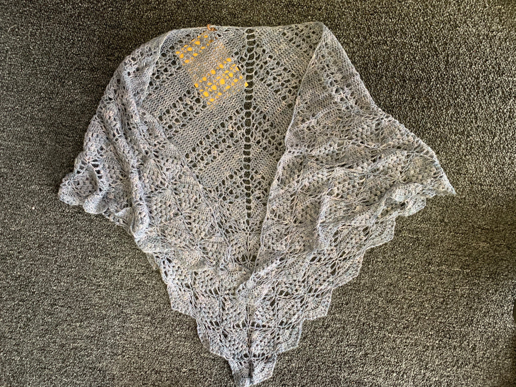 Finished Object- Garden Path Shawl