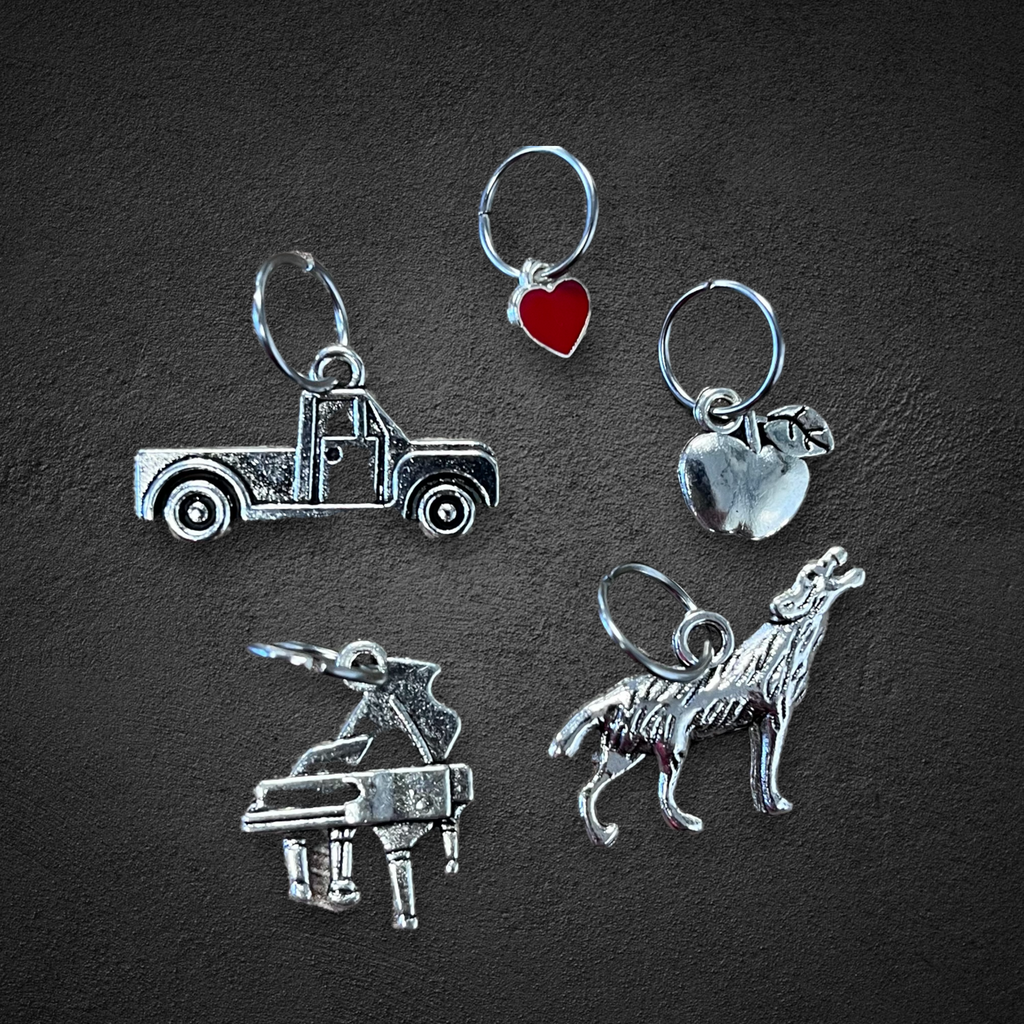 Twilight Stitchmarker/Progresskeeper Set