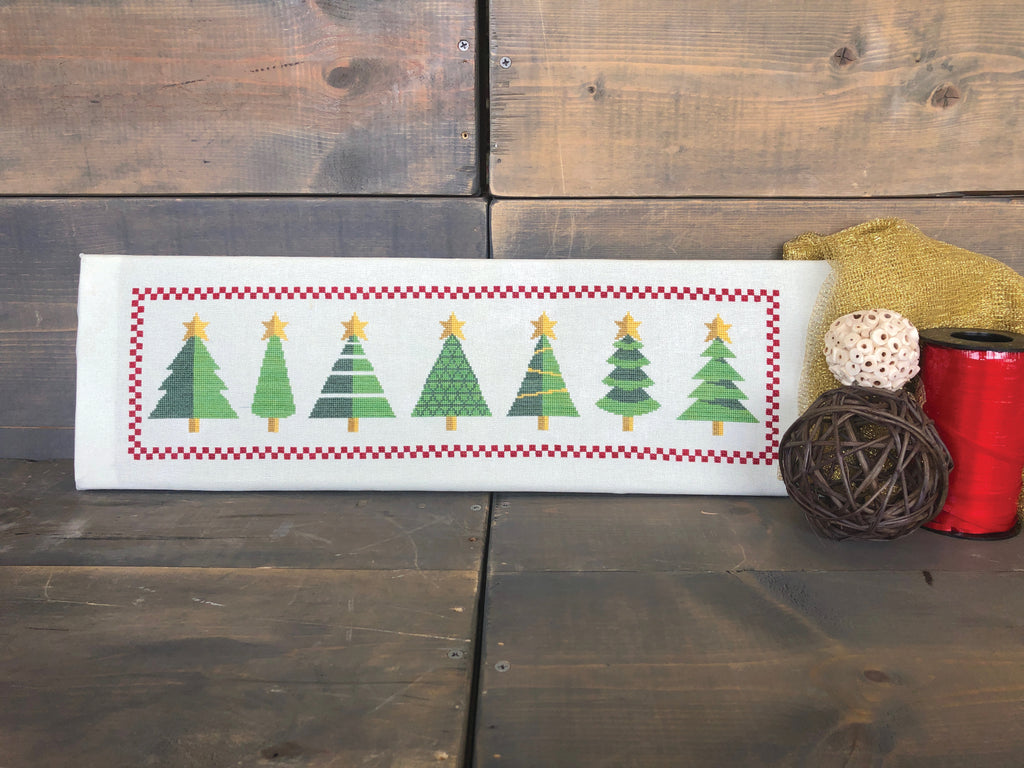 Coniferous Cross Stitch Pattern