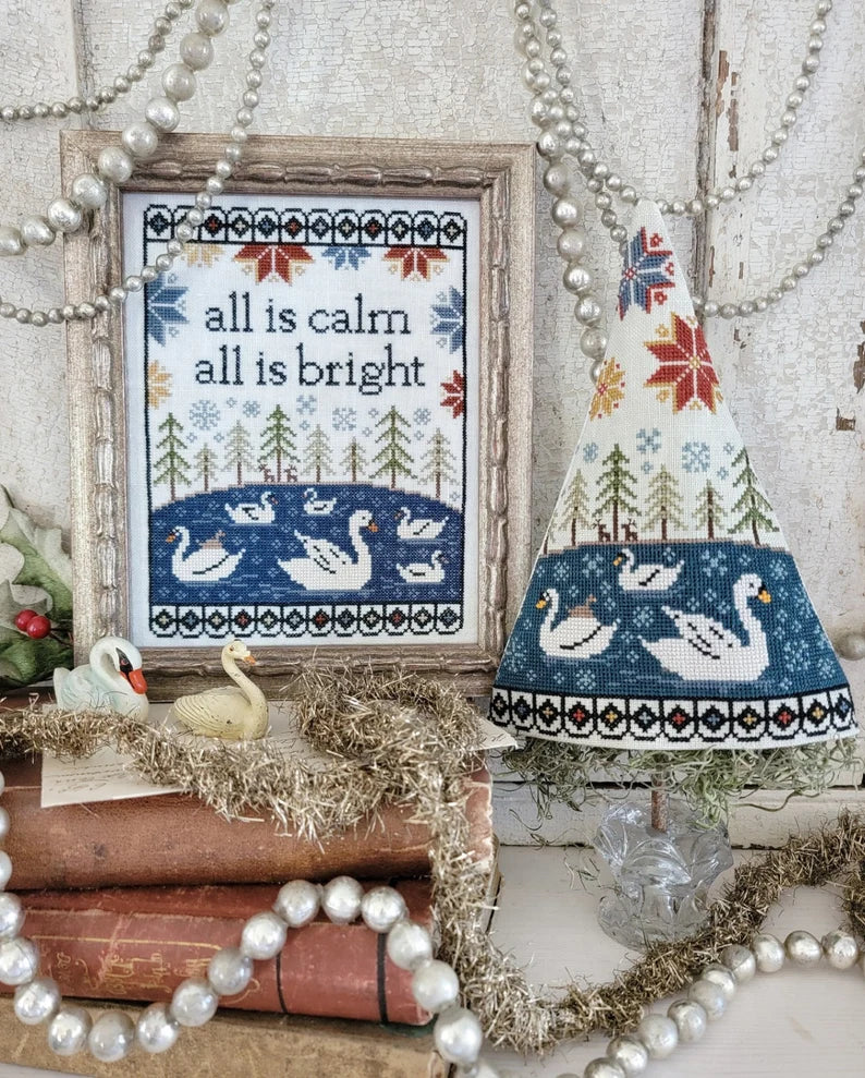 Seventh Day of Christmas Sampler and Tree by Hello Liz Matthews